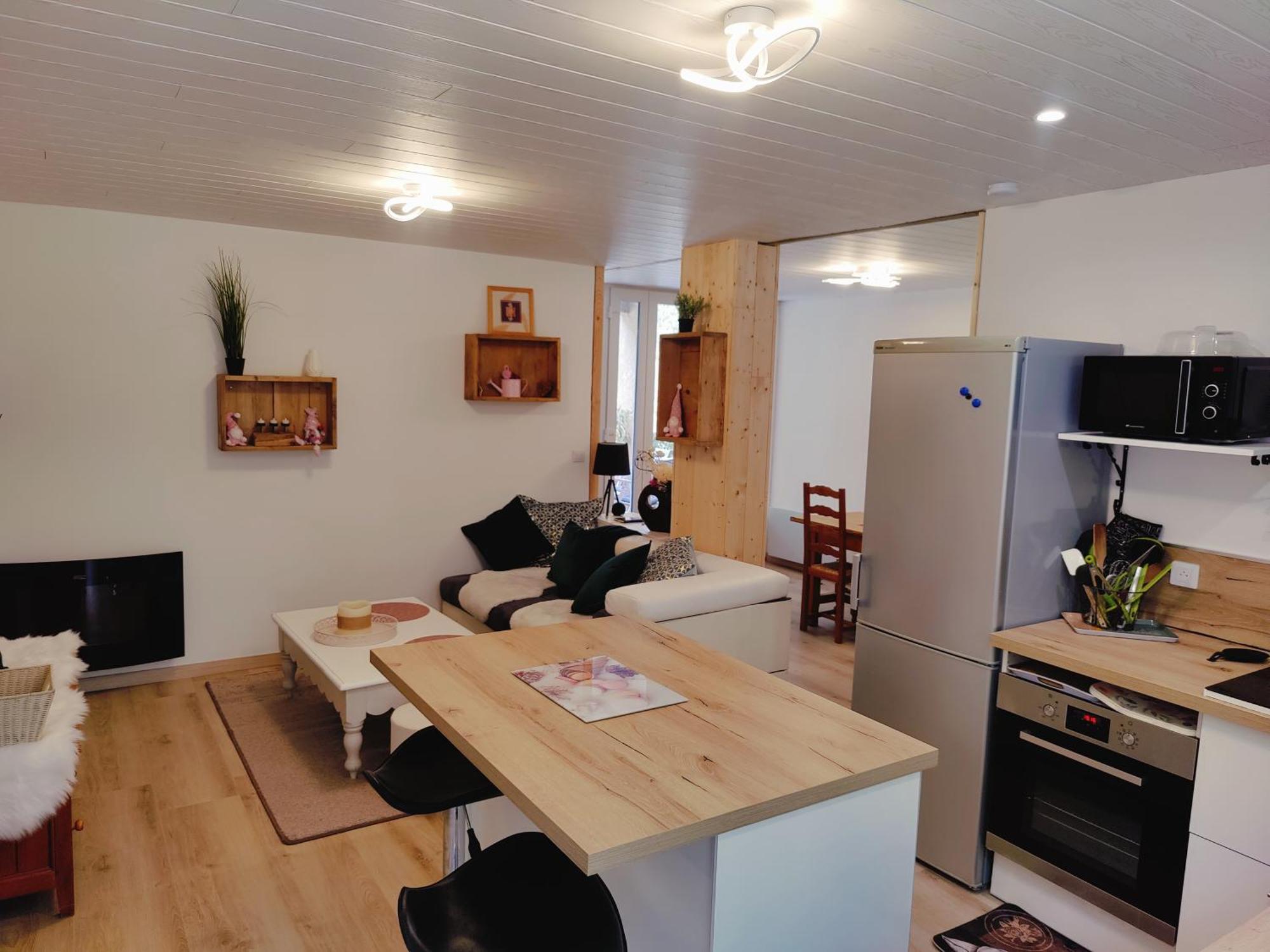 Location Marjori - T2 Le Roselin Apartment Le Lauzet-Ubaye Exterior foto